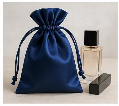 緞面束口袋 — 適合化妝品、禮品、活動用品和展示套裝的柔滑面料包裝