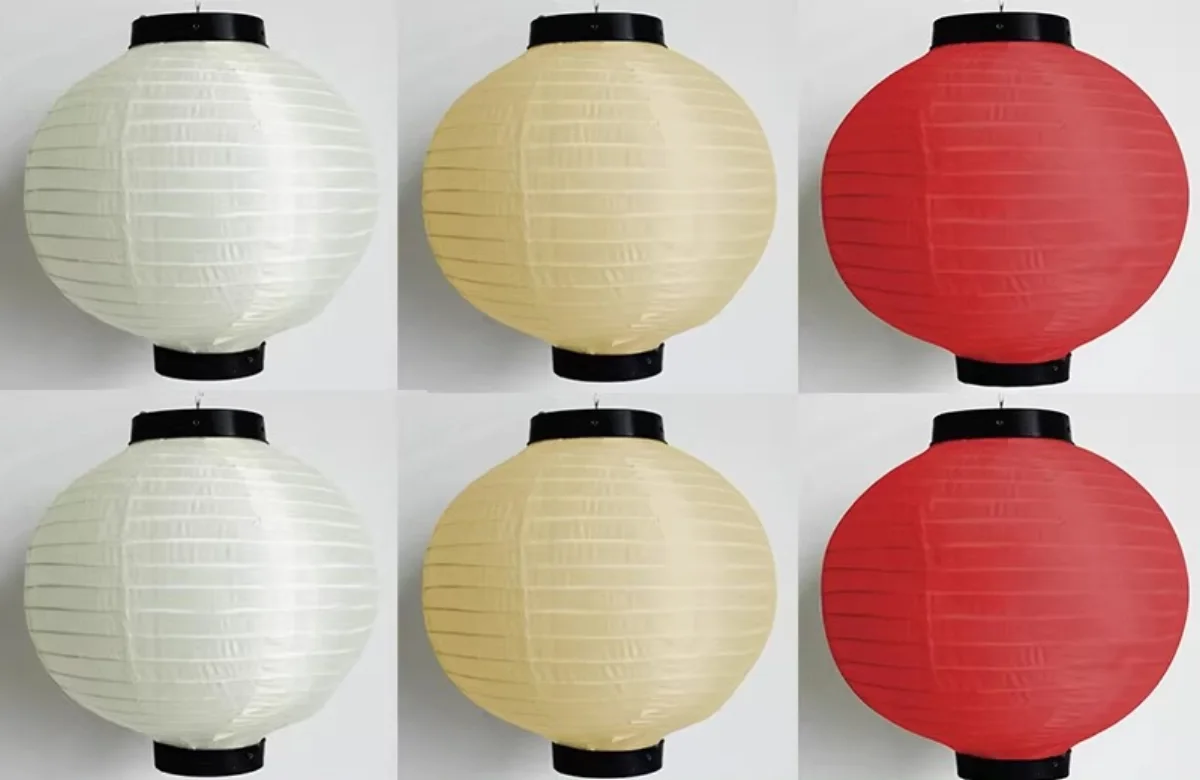 Fabric Round Lantern